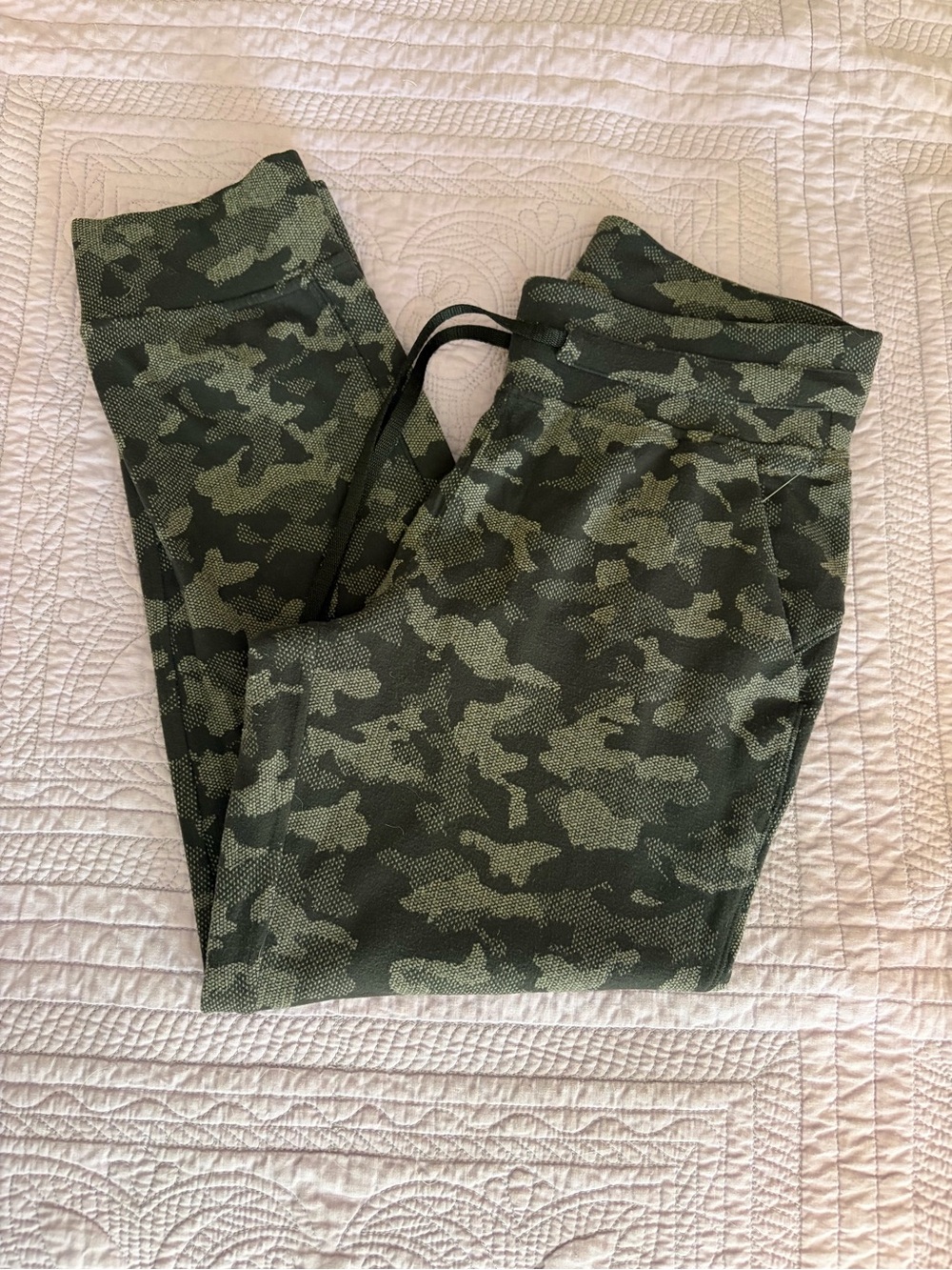 Lululemon Grey/Black Camo Joggers